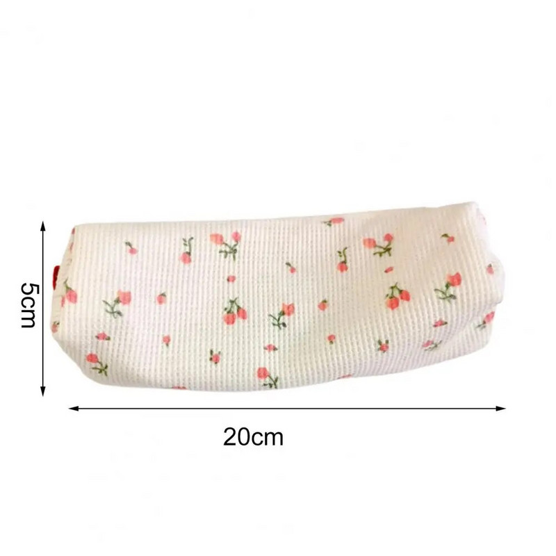 kawaii zīmuļu soma korejiešu stila ziedi zīmuļu futrāļi Jauki pildspalvu soma Uzglabāšanas somas Skolas piederumi cajas de lápices materiāls escolar