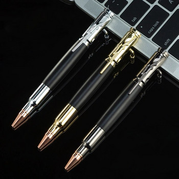 E5BA Action Pen, прибираща се химикалка за писане, 1,0 мм, черен подарък за мъже, баща, колега, гадже, съпруг