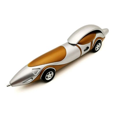 Juokingi naujoviški lenktyninių automobilių dizaino tušinukai Nešiojami tušinukai Mokykliniai biuro reikmenys žaislai vaikams Dovana