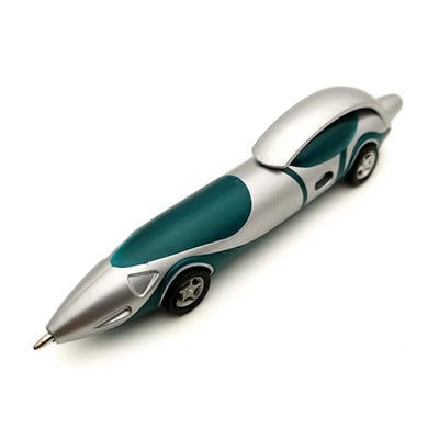 Juokingi naujoviški lenktyninių automobilių dizaino tušinukai Nešiojami tušinukai Mokykliniai biuro reikmenys žaislai vaikams Dovana