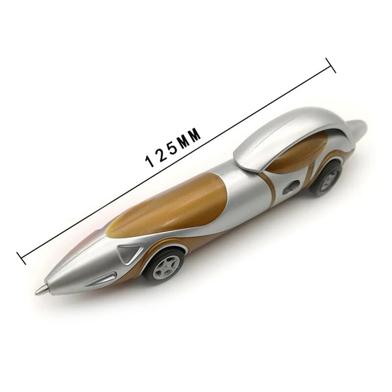 Juokingi naujoviški lenktyninių automobilių dizaino tušinukai Nešiojami tušinukai Mokykliniai biuro reikmenys žaislai vaikams Dovana