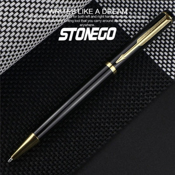 Στυλό δώρου STONEGO Capless Metal Chrome Twist Στυλό , Κομψό Signature στυλό δώρου για άνδρες γυναίκες