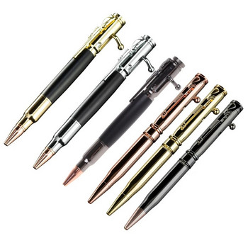 EDC Химикалка, джобна химикалка, прибираща се бизнес писалка за писане, средна точка, плавно писане за подпис, училище, офис, дома