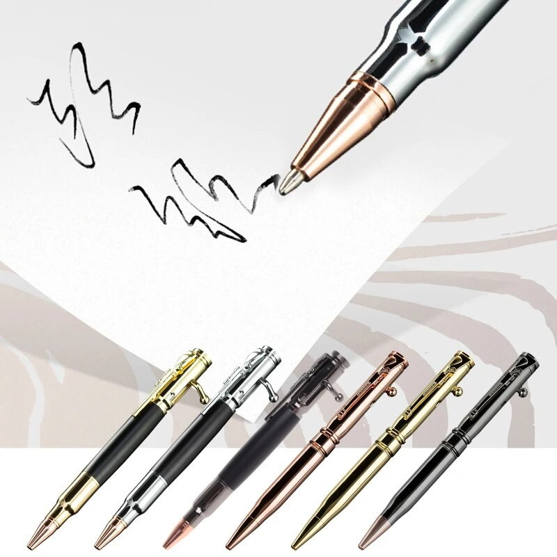 EDC pastapliiats taskupliiats Sissetõmmatav ärikirjutuspliiats keskmise teravusega sujuvalt kirjutamiseks allkirjaga koolikontori avalehele