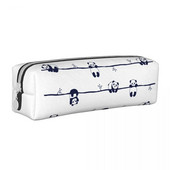 Klassikalised armsad Panda pliiatsikarbid armsad loomapliiatsikotikestega pliiatsikarp tüdrukutele, poistele, suure mahutavusega kott kontorikingituste kirjatarbed