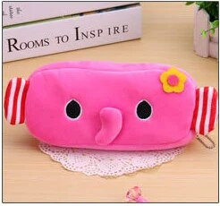 1Gb Kawaii Penālis Karikatūras plīša Dāvana Estuches Skolas Pencil box Pencils Pencil Bag Skolas piederumi Kancelejas piederumi