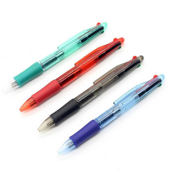 5 τμχ/παρτίδα Πολύχρωμο 4 σε 1 στυλό 1,0 χιλιοστών 4 Χρώματα Ανταλλακτικό στυλό για Εργαλεία γραφής μαθητών Σχολικού Γραφείου