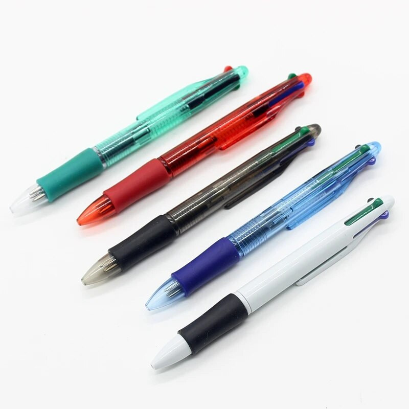5 τμχ/παρτίδα Πολύχρωμο 4 σε 1 στυλό 1,0 χιλιοστών 4 Χρώματα Ανταλλακτικό στυλό για Εργαλεία γραφής μαθητών Σχολικού Γραφείου