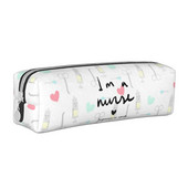 Enfermera En Apuros Meditsiiniõde Pliiatsikarp Pliiatsikotid Pliiatsikarp tüdrukutele Poistele Suur hoiukott õpilastele Koolikingitused Kirjatarbed