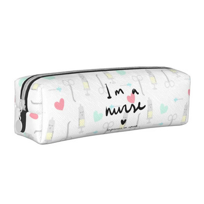 Enfermera En Apuros Meditsiiniõde Pliiatsikarp Pliiatsikotid Pliiatsikarp tüdrukutele Poistele Suur hoiukott õpilastele Koolikingitused Kirjatarbed