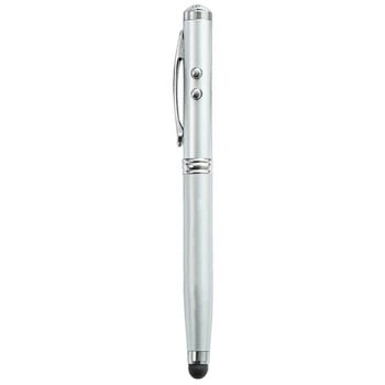 Чувствителен стилус Гел писалка индикатор LED светлина 4 в 1 за жени мъже подарък