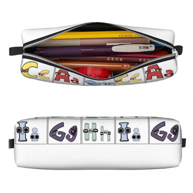 Uus Learning Alphabet Lore pliiatsikarbid Kirjad Pliiatsikarbis Pliiats õpilastele Suure hoiukotti Kontorikingitused Aksessuaarid