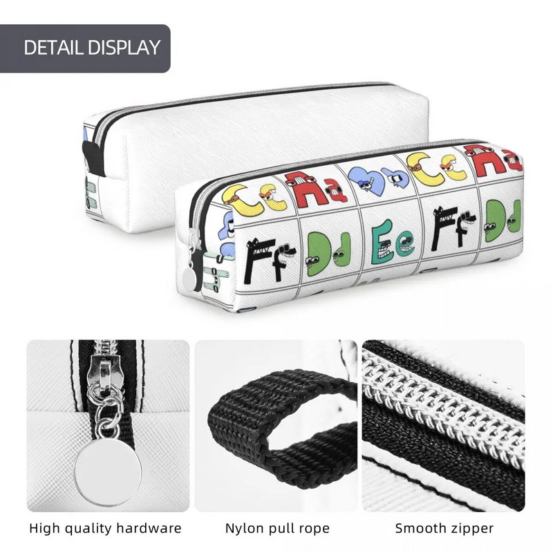 Uus Learning Alphabet Lore pliiatsikarbid Kirjad Pliiatsikarbis Pliiats õpilastele Suure hoiukotti Kontorikingitused Aksessuaarid