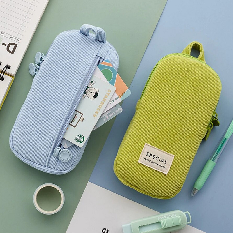 Μολυποθήκες Ιαπωνικά χαρτικά Φορητές τσάντες στυλό Υλικό θήκης Escolar Kawaii Etui Μολυβοθήκη Estuche School Trousse Scolaire