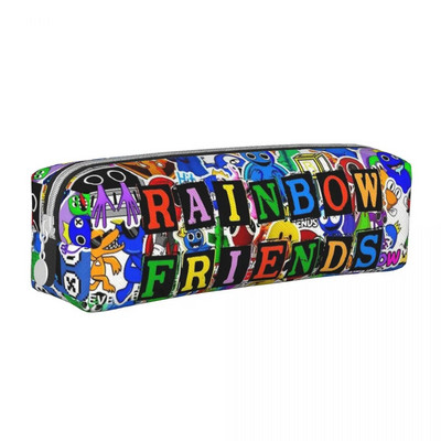 Rainbow Friends pliiatsid Moemäng Värviline pliiatsikott Tüdrukud Poisid Suure mahutavusega õpilastele Koolikinke pliiatsid