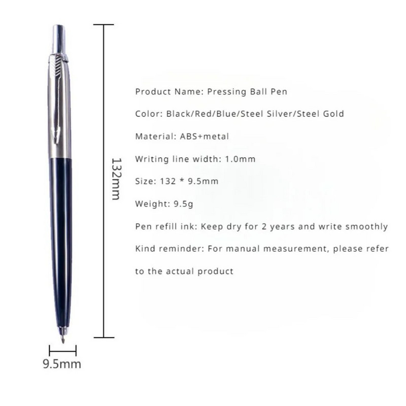 Klasiskā dizaina lodīšu pildspalvas Komerciāla metāla lodīšu pildspalva Luksusa pārnēsājama rotējoša automātiska lodīšu pildspalva Izsmalcināts rakstīšanas rīks