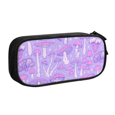 Сладки психеделични вълшебни гъби, калъфи за моливи за момичета, момчета, персонализирана голяма чанта за съхранение, кутия за химикалки, училищни аксесоари