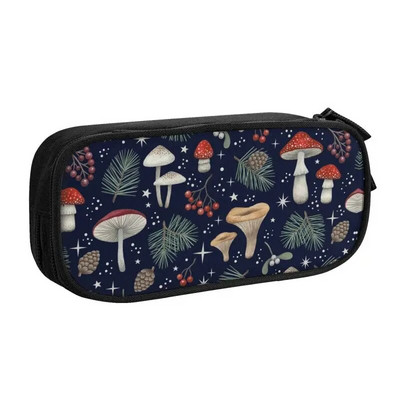 Сладки психеделични вълшебни гъби, калъфи за моливи за момичета, момчета, персонализирана голяма чанта за съхранение, кутия за химикалки, училищни аксесоари