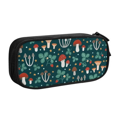 Сладки психеделични вълшебни гъби, калъфи за моливи за момичета, момчета, персонализирана голяма чанта за съхранение, кутия за химикалки, училищни аксесоари