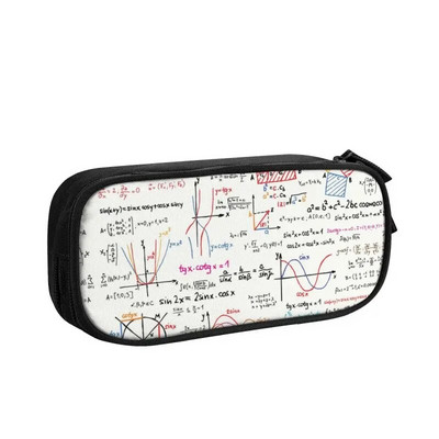 Μαθηματικά Φόρμουλες Μαθηματικά Αριθμοί Μολυβοθήκες για κορίτσια Αγόρια Μεγάλης χωρητικότητας Geek Science Παζλ Μολυβοθήκη Σχολικά αξεσουάρ