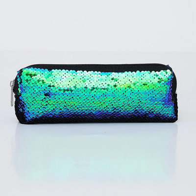 1 gab Kawaii zīmuļu futrālis Mermaid sequins Dāvanu Estuches skolas zīmuļu kastīte Pencils Pencil Bag Skolas piederumi Kancelejas piederumi