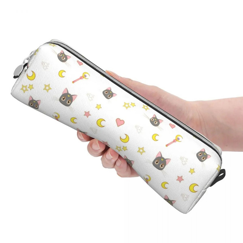 Anime Moon kassi pliiatsikarbid Armsad armsad multifilmi pliiatsikarp kotid tüdrukud poisid suur panipaik õpilastele kooli kosmeetika pliiatsikarp