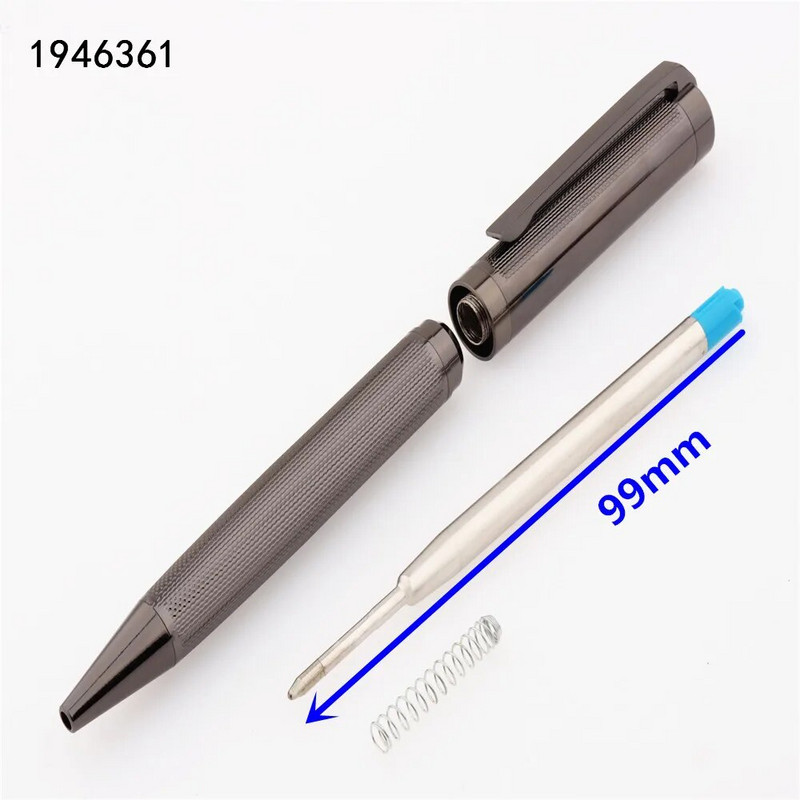 Πολυτελής ποιότητα 717 Grey Platinum Business Office Medium Nib Ballpoint Στυλό New School Student Stationery Ball Point Στυλό