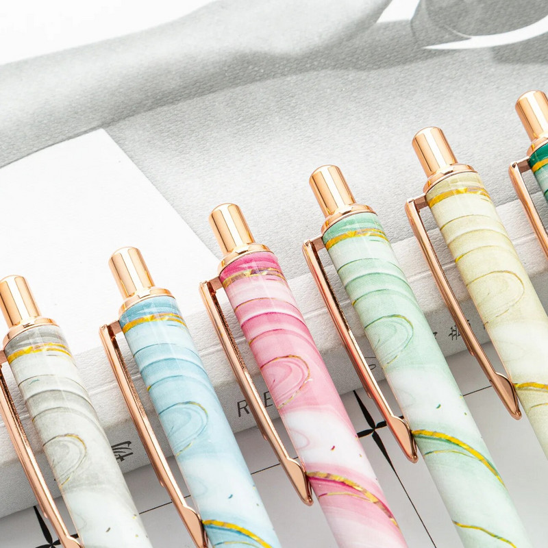 1 τεμάχιο Lytwtw`s Ballpoint Pen Cute Thermal Printing Design Απλή Μεταλλική Γραφική Σχολή Είδη γραφείου