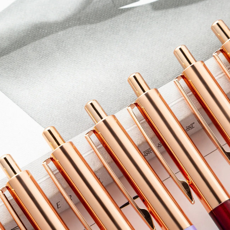 1 gabalas „Lytwtw“ tušinukas kūrybingas daugiaspalvis rašiklis, metalinis raštinės reikmenys mokykloms