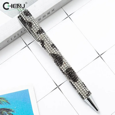 Preses metāla lodīšu pildspalvas Dimants Daudzkrāsu dāvanu pildspalva Radoša biroja piederumi Studentu kancelejas piederumi Aksesuāri