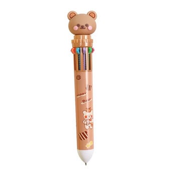 Kawaii Pig Bear Gel Pen School Προμήθειες Γραφείου Χαρτικά Δώρο 0,35 χιλιοστών Μπλε Μαύρο Μελάνι Κορεατικά Χαρτικά