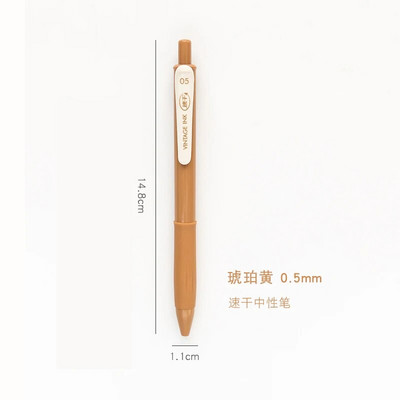 20 krāsu tintes vintage gēla pildspalva, retro dizains, gluds 0,5 mm studentu pildspalvas rakstīšanas piederumi kancelejas piederumi