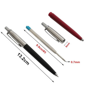 2022 нова химикалка за офис търговски печат Метални химикалки подарък Автоматични химикалки за училище Bolígrafo de varilla de acero