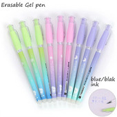 3 τεμ/σετ Σετ 0,38 χιλιοστών Starry Sky Erasable στυλό για μαύρο μπλε μελάνι Γράψιμο χαριτωμένα τζελ στυλό Kawaii Σχολικά προμήθειες γραφείου Παιδική γραφική ύλη