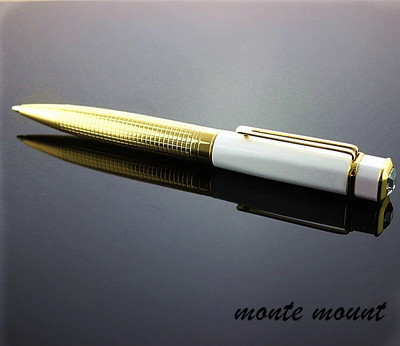 Augstas kvalitātes pilna metāla dimanta pildspalva rozā zelta lodīšu pildspalva misiņa lodīšu pildspalvas dāvanu rakstīšanai kancelejas piederumiem skolas biroja gēla pildspalva