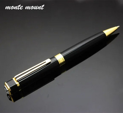 Augstas kvalitātes pilna metāla dimanta pildspalva rozā zelta lodīšu pildspalva misiņa lodīšu pildspalvas dāvanu rakstīšanai kancelejas piederumiem skolas biroja gēla pildspalva