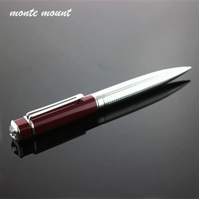 Augstas kvalitātes pilna metāla dimanta pildspalva rozā zelta lodīšu pildspalva misiņa lodīšu pildspalvas dāvanu rakstīšanai kancelejas piederumiem skolas biroja gēla pildspalva