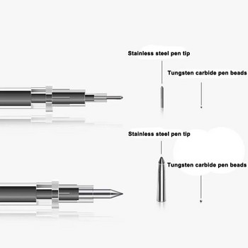 20 τμχ/τσάντα Μαύρη μπλε κόκκινη βελόνα / κουκκίδα Ανταλλακτικό γραφής Ομαλή Υψηλής ποιότητας στυλό Core Bullet Refill Παιδική γραφική ύλη για μαθητές