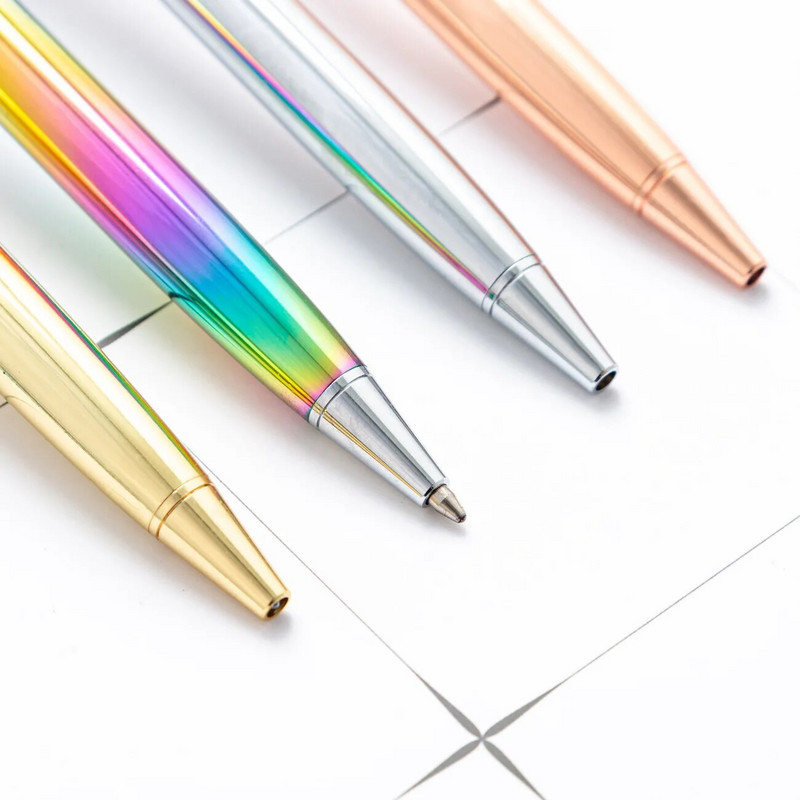 1 komad Lytwtw's Plating Hemijska olovka Metalna olovka za vjenčanje Uredski školski pribor Poklon