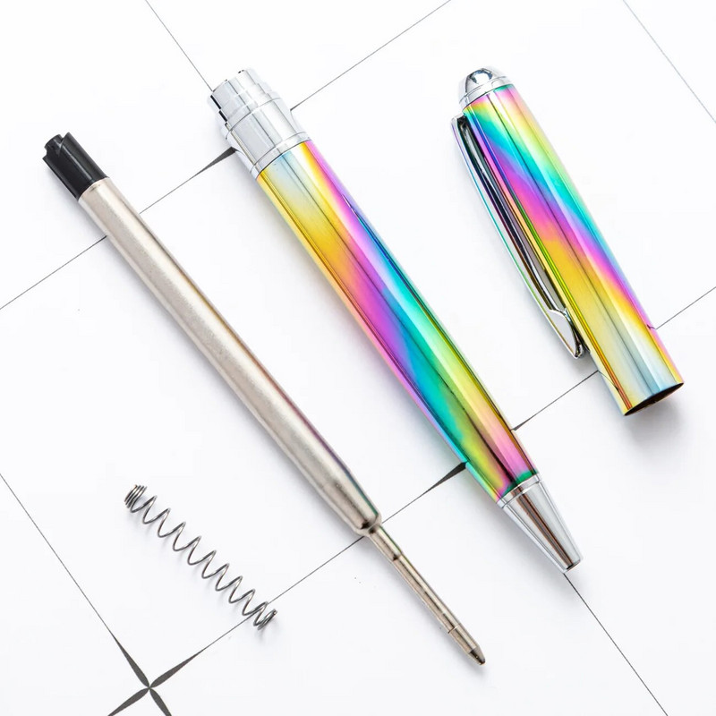 1 komad Lytwtw's Plating Hemijska olovka Metalna olovka za vjenčanje Uredski školski pribor Poklon