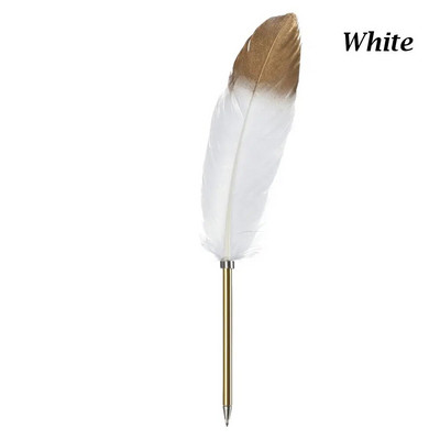 Izsmidzināms zelta spalvu pildspalvas lodīšu pildspalvas rakstīšanas rīks Ziemassvētku dāvanu kāzu paraksta pildspalvas kancelejas piederumi Skolas biroja piederumi