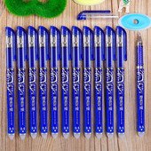 12 τεμ/κιβώτιο Πολυτελές Σετ μαρκαδόρου με δυνατότητα διαγραφής 0,5 χιλιοστών μπλε μαύρο μελάνι Gel στυλό για σχολικά είδη Στυλό γραφικής ύλης για μαθητικές εξετάσεις