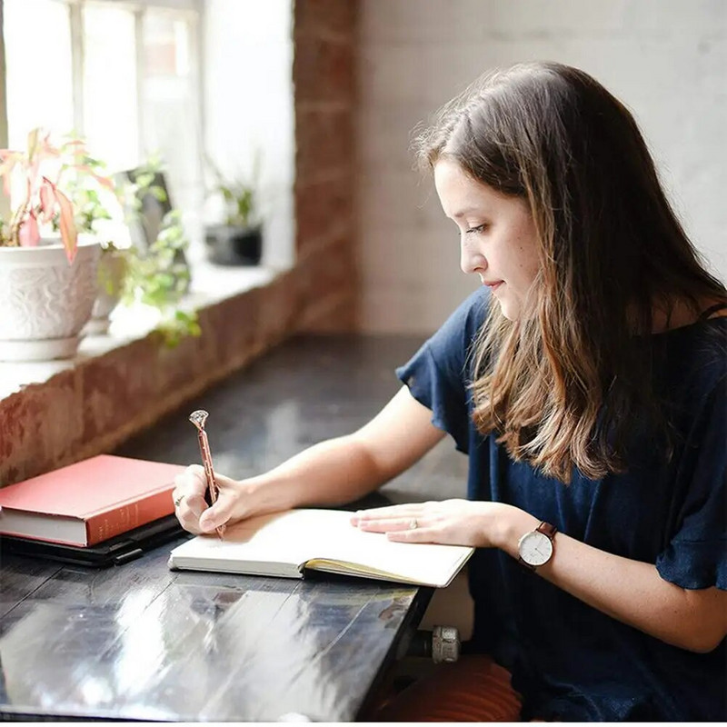 Μεγάλο Διαμαντένιο Στυλό Στυλό Κρυστάλλινο Στυλό Φοιτητικό Γραφείο Επιχειρηματικά Δώρα 1,0mm Metal Nib Rhinestone Pen Dropship
