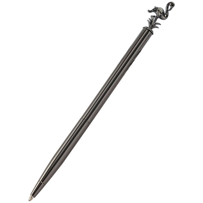 Ellen Brook 1 vnt flamingo tušinukas rožinis auksinis vestuvinis metalinis varinis rašiklis, raštinės reikmenys mokykloms