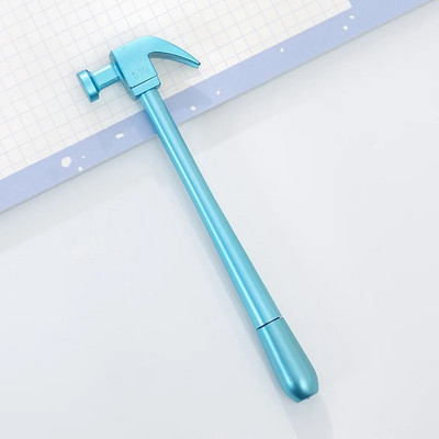 Creative Simulation Hammer Gel Pen Stationery Learning Shool Office Stationery Gift Graffiti Writing Graffiti Metal Signature Pen