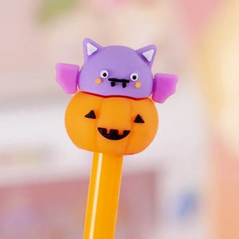 6 τεμάχια γραφικής ύλης Χαριτωμένο Cartoon Halloween Pumpkin Cushaw Gel Pen Creative