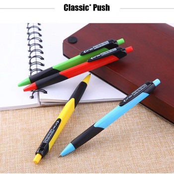 5 τμχ/σετ Press Ball Pen Roller στυλό 0,7mm στυλό για φοιτητές Γραφική ύλη Σχολικά είδη