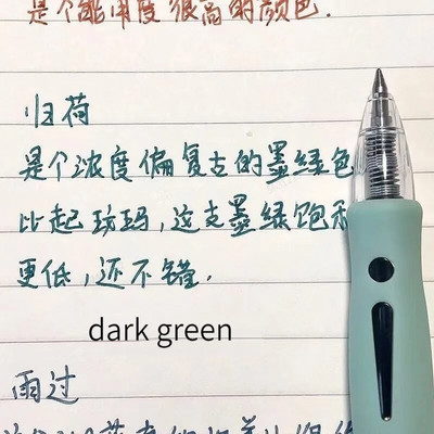 Haile 6Krāsu/komplekts Vintage izvelkamas gēla pildspalvas komplekts Lodīšu punkts rakstīšanai Uzpilde Piederumi Biroja skolas kancelejas piederumi