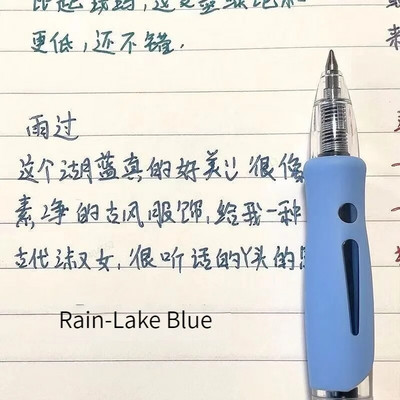 Haile 6Krāsu/komplekts Vintage izvelkamas gēla pildspalvas komplekts Lodīšu punkts rakstīšanai Uzpilde Piederumi Biroja skolas kancelejas piederumi