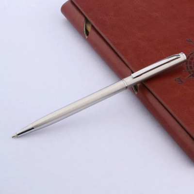 luksusa kvalitātes studentam Matēta pildspalva Nerūsējošā tērauda MATE MELNĀ zīmols ZELTA lodīšu pildspalva Kancelejas piederumi Biroja piederumi